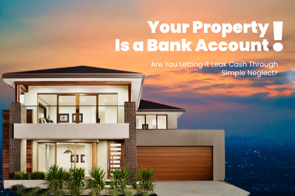 Your Property Is a Bank Account, Are You Letting It Leak Cash Through Simple Neglect?