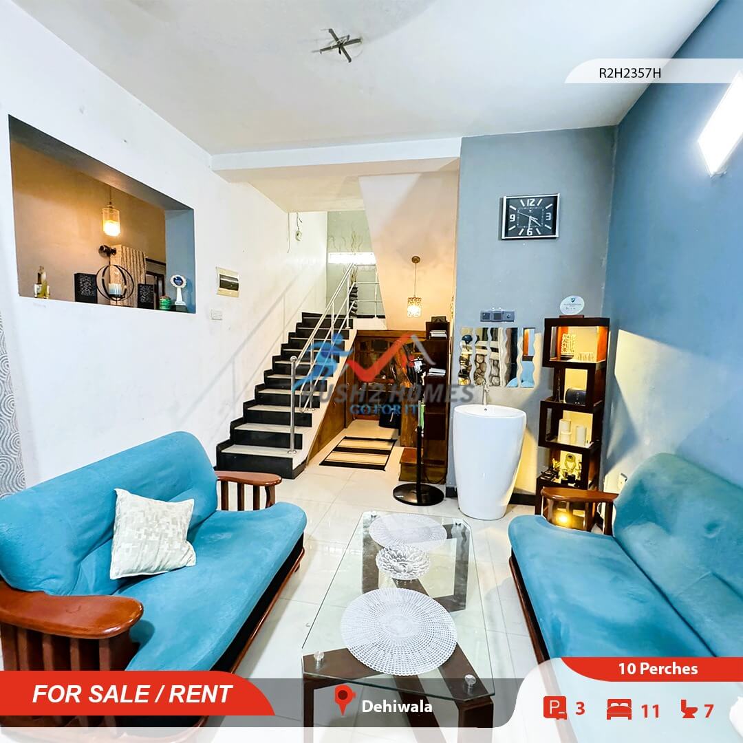 3-Story House for Sale / Rent in Dehiwala