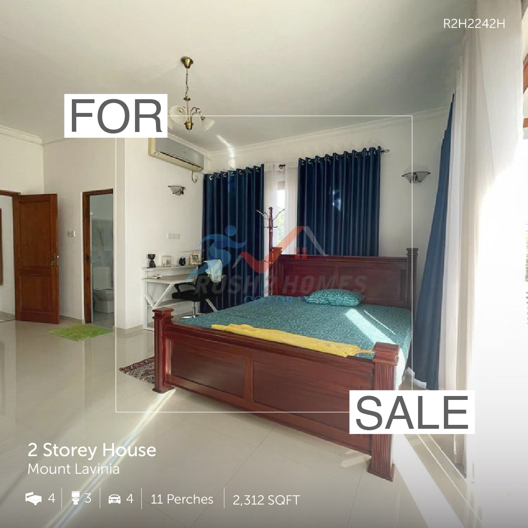 Here’s an Architecturally designed 2 Storey house for sale in Mt.Lavinia