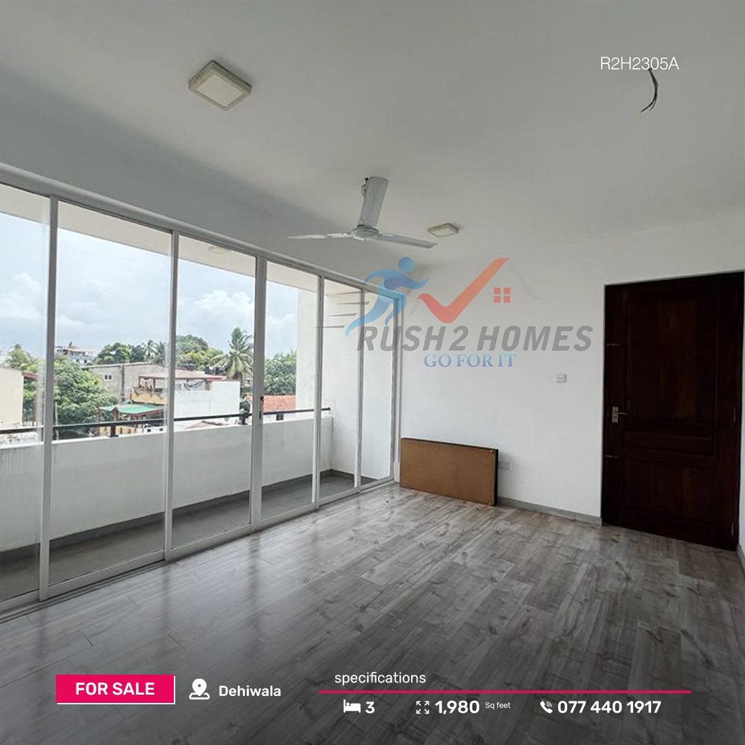 3 Bedroom Luxury Apartment is up for Sale in Dehiwala