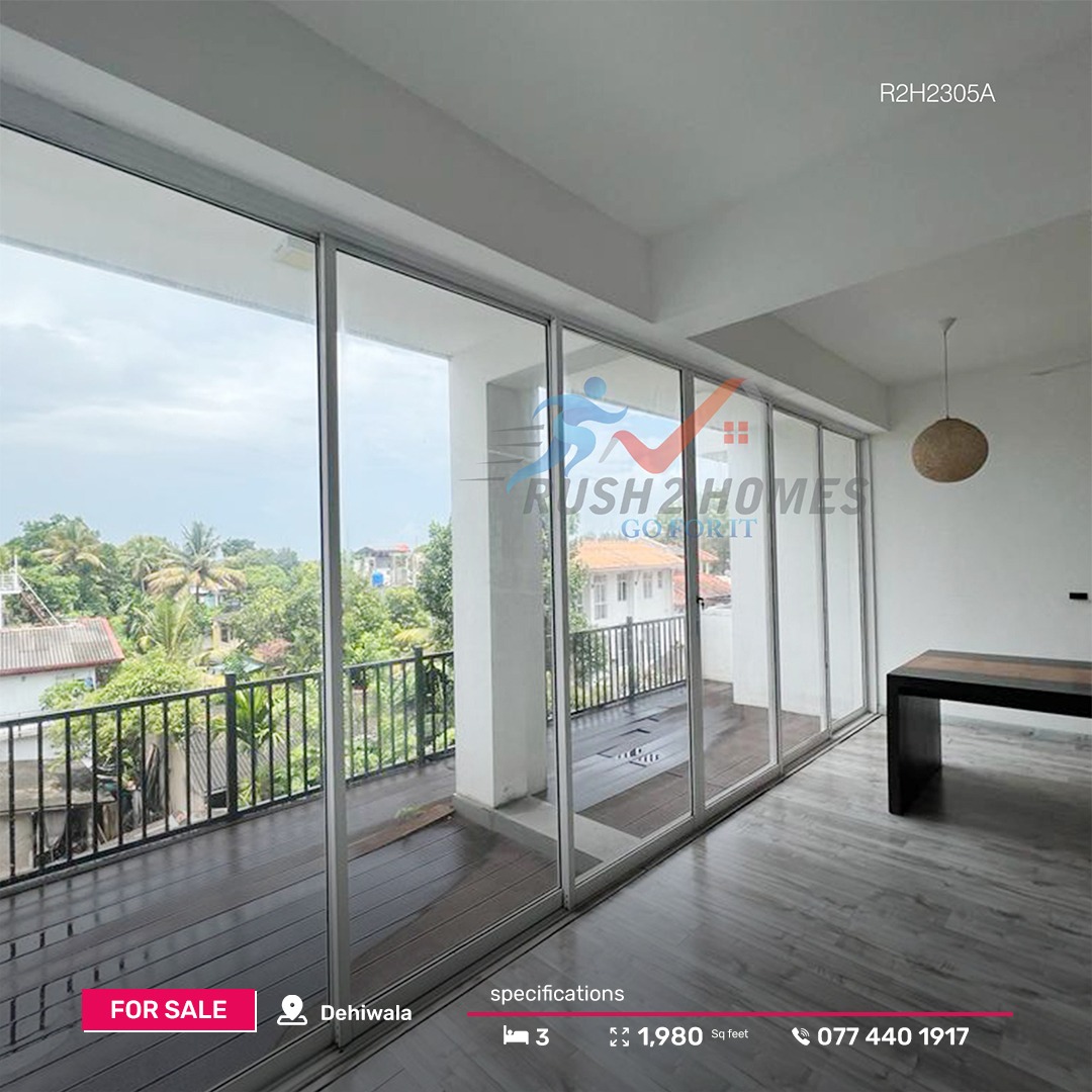 3 Bedroom Luxury Apartment is up for Sale in Dehiwala