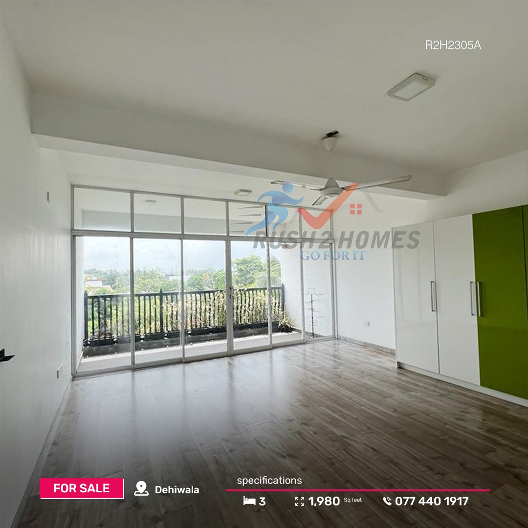 3 Bedroom Luxury Apartment is up for Sale in Dehiwala