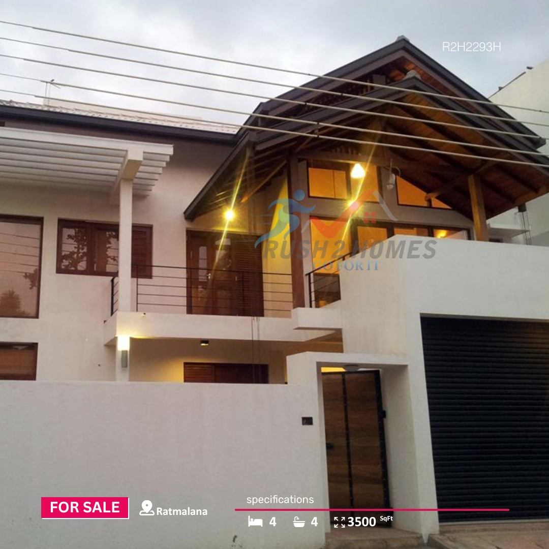 Two storey House For Sale Ratmalana