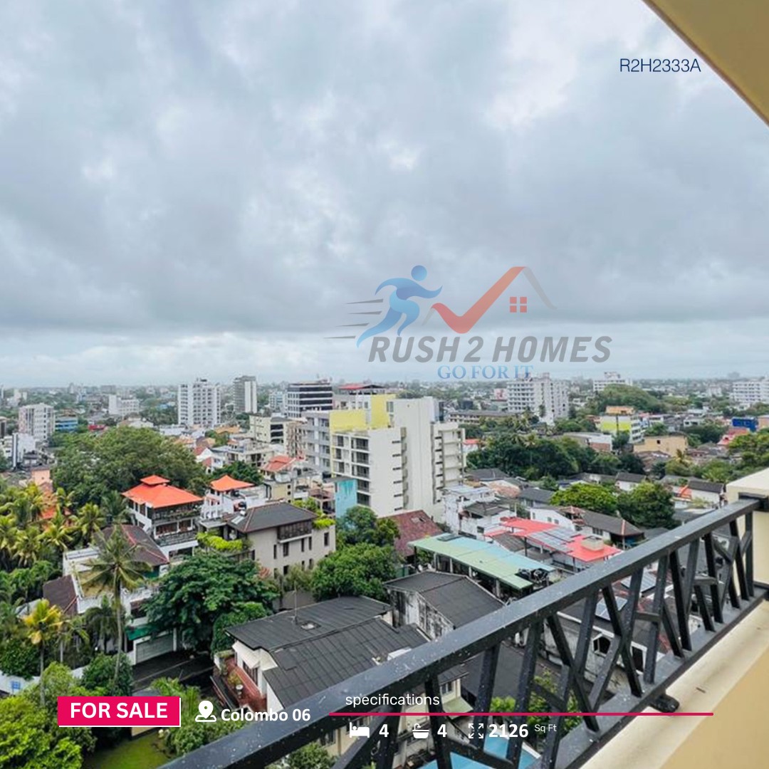 Brand New Luxury Duplex Apartment For Sale at Colombo 06