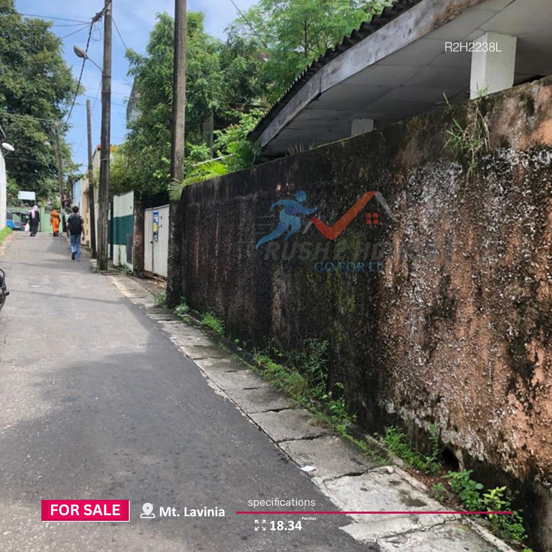 Potential Land For Sale in Mount Lavinia!