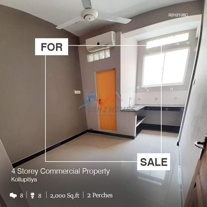 Property alert: 4-Storey Commercial Building is available for Sale in Colombo 03!