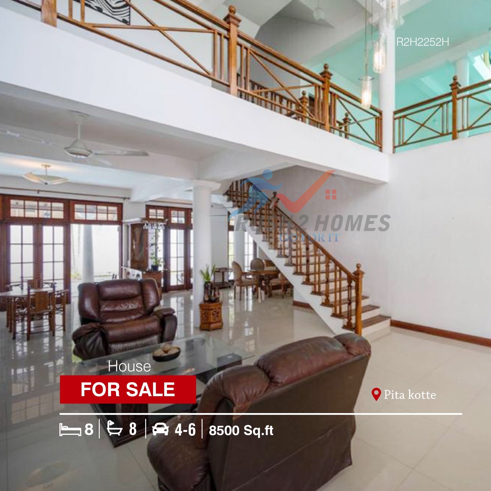 Luxury 5 Storied House For sale in Pita Kotte!!