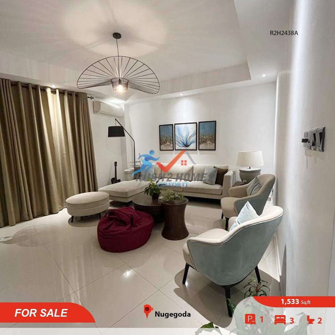 Unfurnished Apartment for Sale in Araliya Terrace, Nugegoda