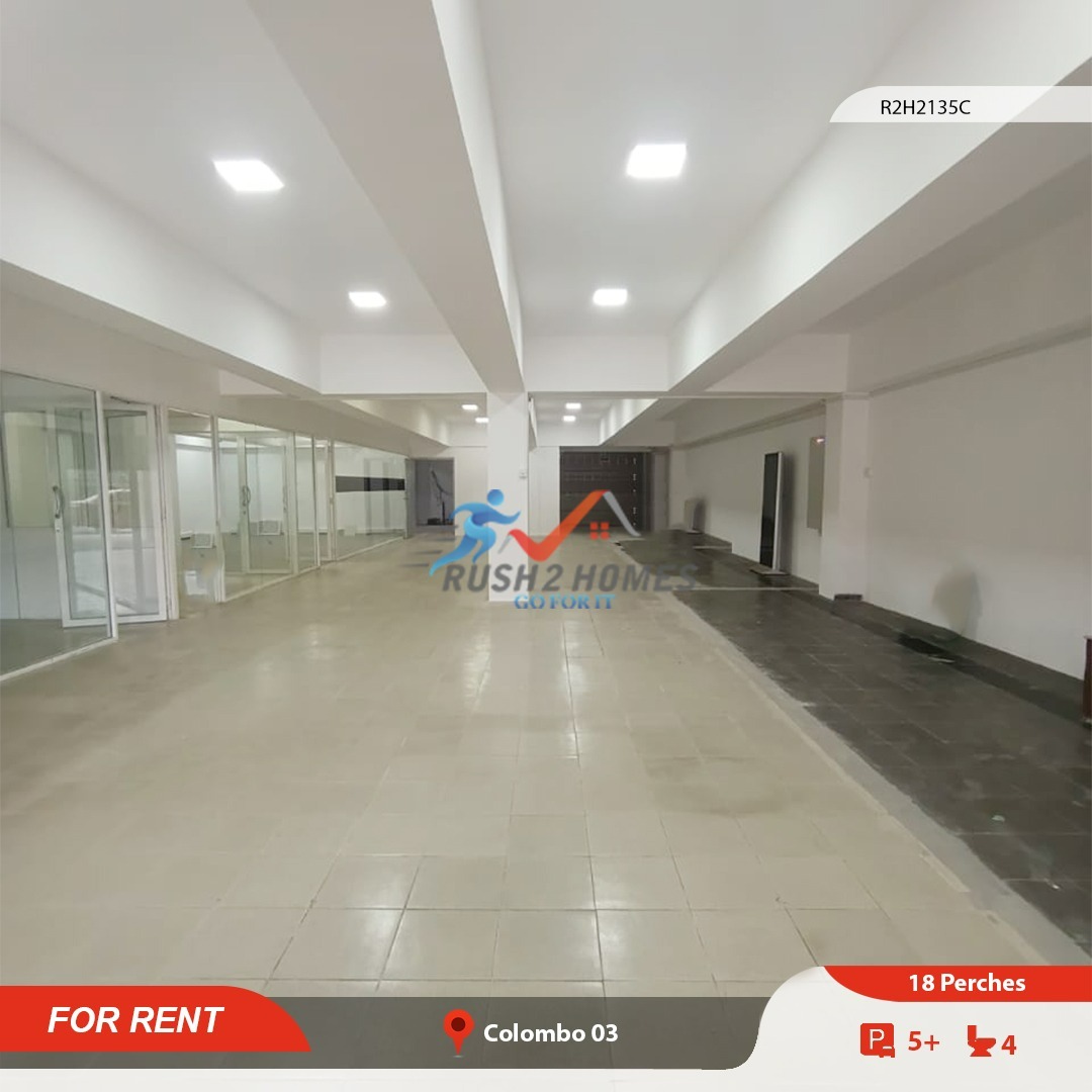 Prime Commercial Property for Rent in Colombo 03